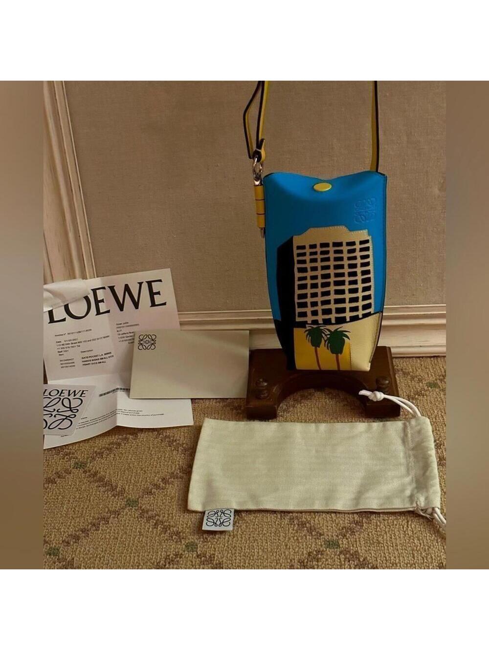 Loewe x Ken Price L.A Collection Gate Pocket iPhone crossbody w bag - Picture 4 of 16
